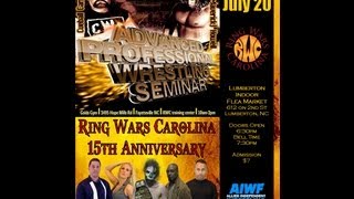 preview picture of video 'Lumberton NC July 20, 2013 AIWF Women's Championship'