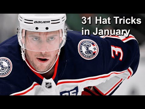 Review of Blue Jackets vs Blackhawks and a Recount of This Month's Hat Tricks