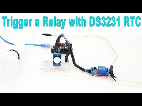 Arduino Turn on / off anything at a specific time (Trigger a Relay with DS3231 RTC)
