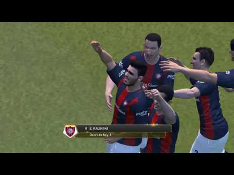 Gol de Kalinski. Defensa y Justicia 0 - San Lorenzo 2. Fecha 2. Torneo Primera División 2016/2017.