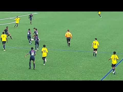 u14 : AS ERMONT vs GOUSSAINVILLE.  CHAMPIONNAT VAL D'OISE le 18/03/2023. 4 - 1