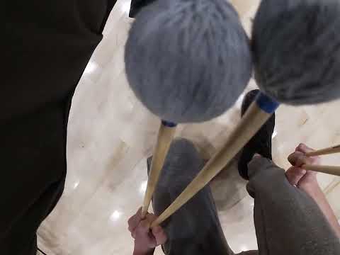 Sherwood Percussion Ensemble “I Am The Wind” | Marimba Headcam (Aeden McClellan)