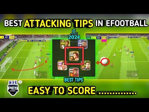 Best attacking tips in efootball | goal scoring tips | Attacking tricks | efootball 2024 mobile