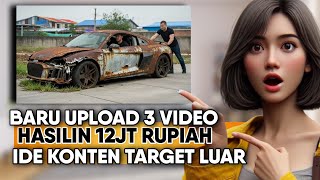 TARGET AMERIKA‼️Caraku Buat ASMR CAR RESTORATION Pake AI (Lolos Monet)