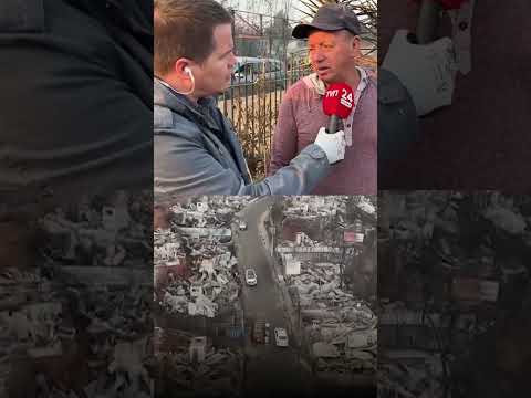 Afectados por incendios: "Parecía un infierno" | 24 Horas TVN Chile