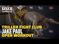 Jake Paul Does Crazy Stretches At Open Workout Before Ben Askren Fight - MMA Fighting