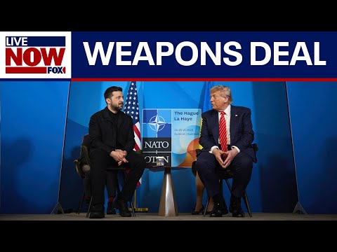 Video | President Trump says he plans to send Ukraine weapons through NATO allies