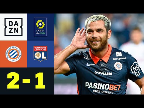 Depay-Elfmeter kommt zu spät - Erste Niederlage für Lyon: Montpellier - Lyon 2:1 | Ligue 1 | DAZN