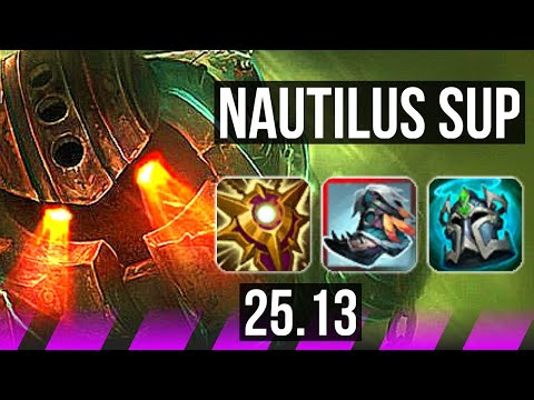 NAUTILUS & Jhin vs THRESH & Smolder (SUP) | KR Master | 25.13