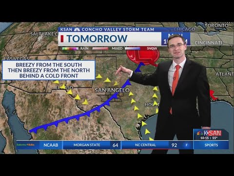 KSAN 10pm Weather - Monday January 21, 2019