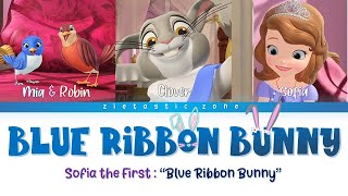 Blue Ribbon Bunny - Color Coded Lyrics | Sofia the First &quot;Blue Ribbon Bunny&quot; | Zietastic Zone👑