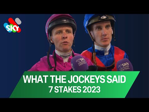 Randwick 7 Stakes: What the jockeys said
