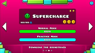 Supercharge (updated version) Level 3 of Geometry Dash The Forgotten Journey 