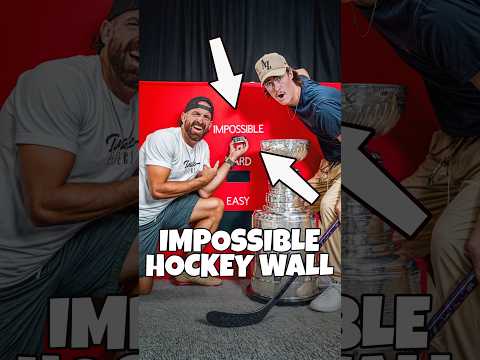 CRAZIEST IMPOSSIBLE SHOT YET 🤯🏒 @AlwaysHockey