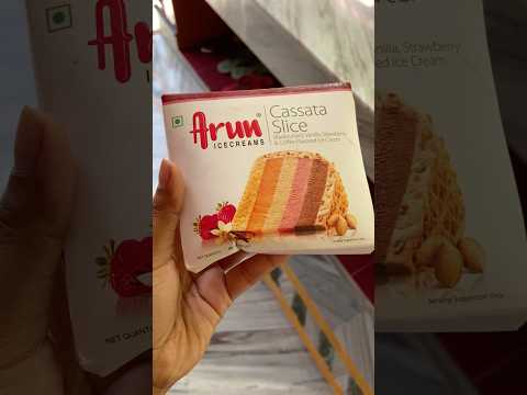 Arun ice cream ar kon flavour tomder besi valo lage? #minivlog #ytshorts