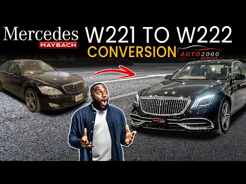 Mercedes S-Class 2007 W221 To 2019 Maybach W222 - A Remarkable Transformation #youtubevideo