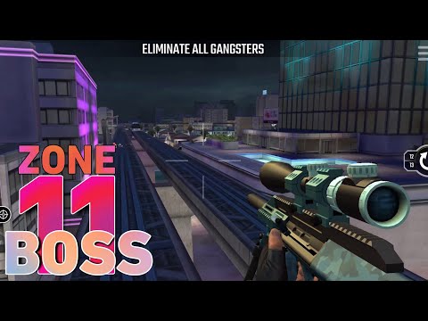 Pure Sniper Zone 11 All Boss Fight