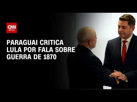 Congresso paraguaio repudia fala de Lula sobre guerra do Paraguai | CNN 360°