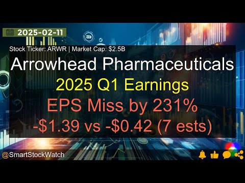 Arrowhead Pharmaceuticals January 2025