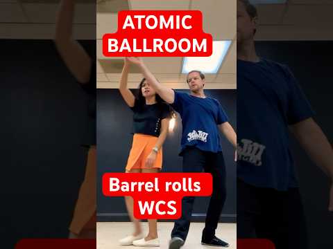 #atomicballroom #dance #wcs #barrelroll