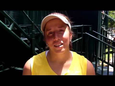 Irina Falconi Talks NCAA Second Round Win (5/27/10)