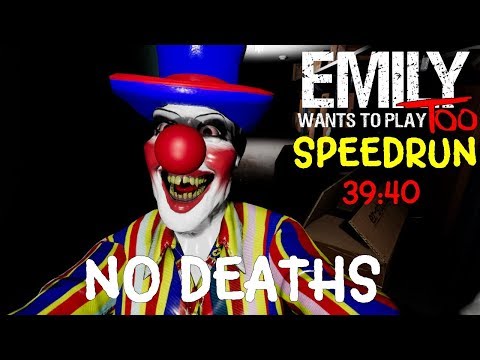 Emily Wants to Play Too Full Game & SpeedRun "No Deaths" Gameplay Playthrough (No Commentary) - YouTube