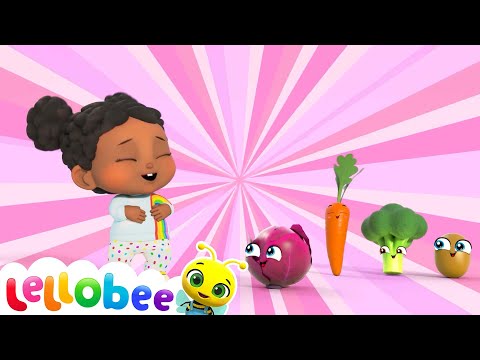 Yummy, Yes Eat Veggies! - Vegetable Song + More Playtime Songs For Kids | @Lellobee City Farm