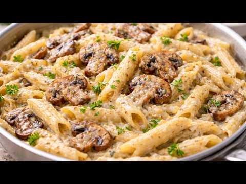 Perfect Creamy Mushroom Penne | Foolproof Homemade Sauce Recipe
