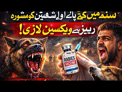 Sindh Mein Kutton Ke Shoqeen Hoshiar! 🐕💉 Rabies Vaccine Lazmi Karwain Warna Der Ho Jayegi!