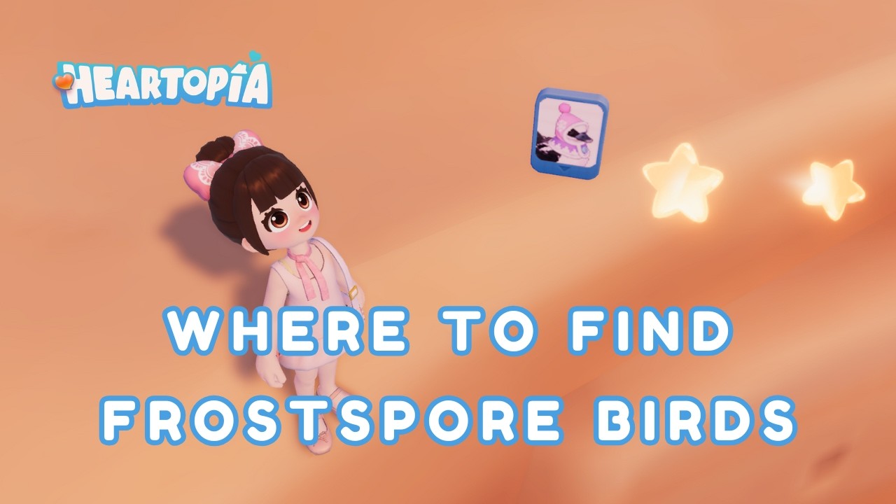 ADORABLE WINTER BIRDS?! ❄️🐦 - How to Find Frostspore Birds in Heartopia Tutorial