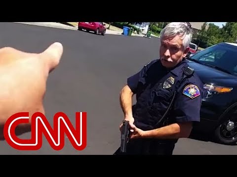 Cop confrontation goes viral
