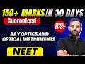 150 Marks Guaranteed RAY OPTICS AND OPTICAL INSTUMENTS Quick Revision 1 Shot Physics For NEET