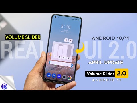 Realme UI 2.0 New Features | Volume Slider Update | New Volume Control Panel | realme UI 2.0 ⚡⚡