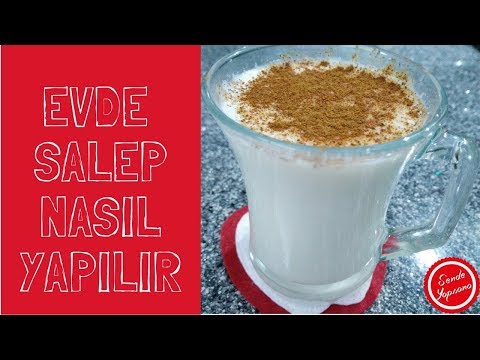 Salep Nasıl Yapılır-Evde Salep Yapımı-Sıcak İçecek Tarifleri