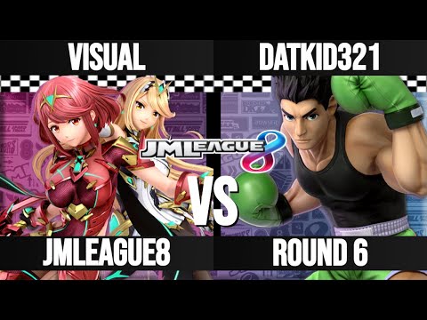 Visual (Pyra & Mythra, Dark Samus) vs DatKid321 (Little Mac) - JMLeague8 Round 6