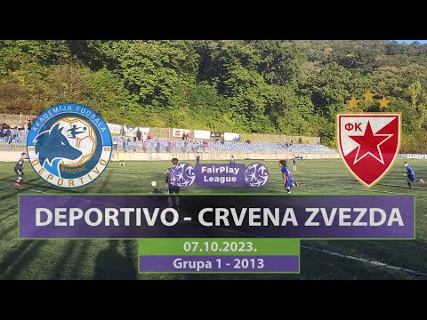 AF Deportivo⑬ - FK Crvena zvezda⑬ 1:2 ✦ 7.10.2023