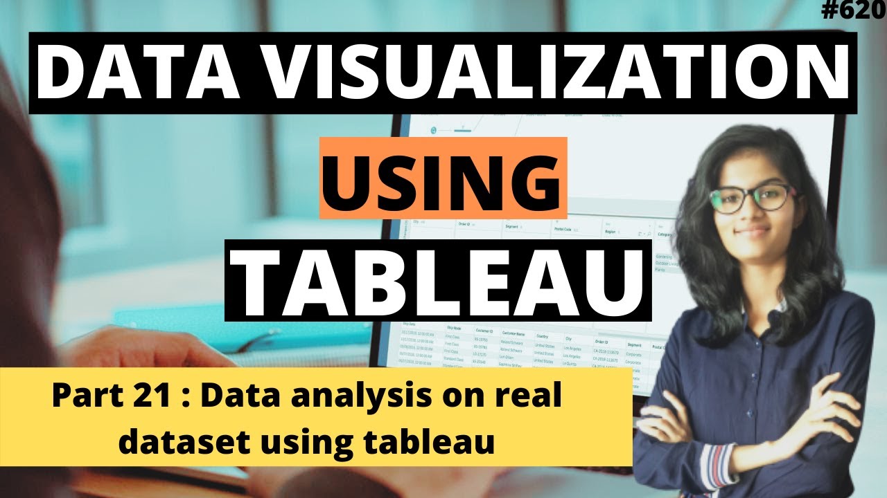 Data Visualization using Tableau|Part 21 Data analysis on real dataset using tableau |Tableau course