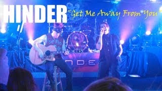 Hinder - "Get Me Away From You" (Live in Flint, MI)