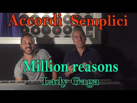 #17 MILLION REASONS (Lady Gaga) - Tutorial Pianoforte - Accordi facili