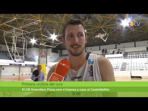 VOTV -  El CB Granollers Pisos.com s’imposa a casa al Castelldefels