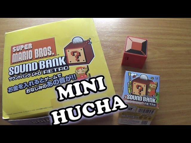 Vídeo relacionado con Hucha Super Mario - Producto oficial Nintendo, alcancía de 18cm (7"), regalo para fans de Mario Bros