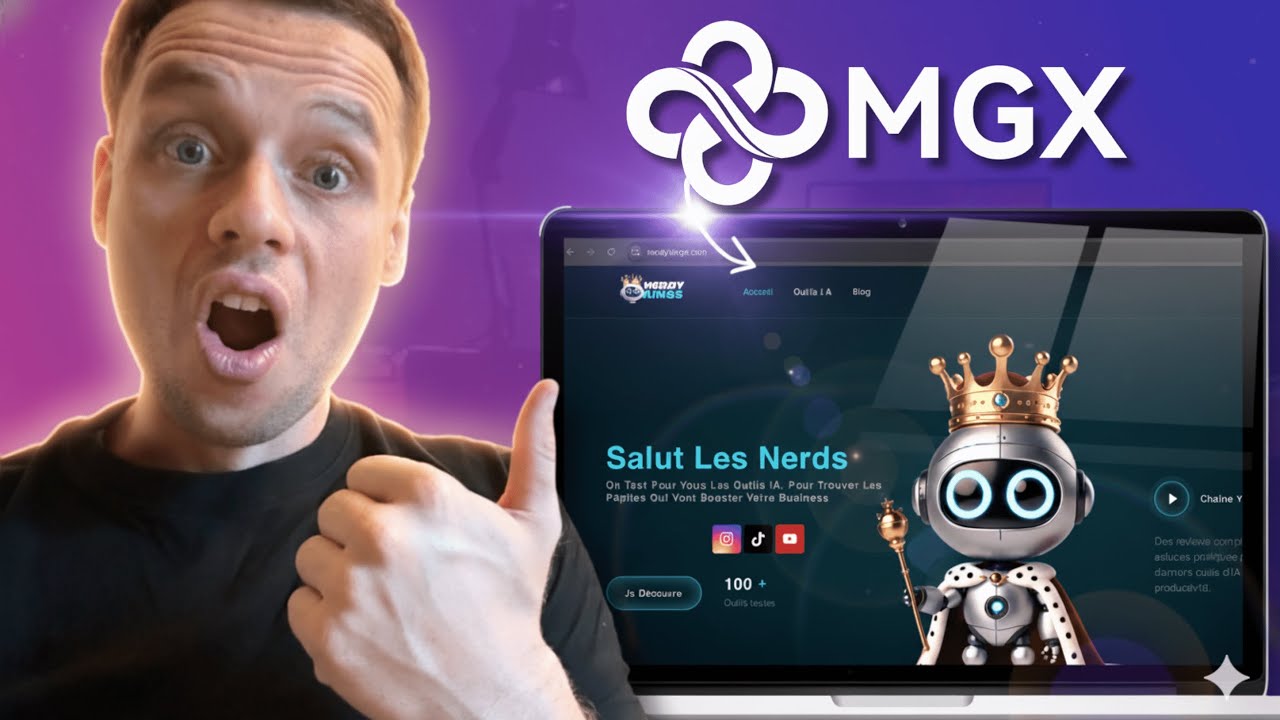Tutoriel MGX - Créer un site web professionnel