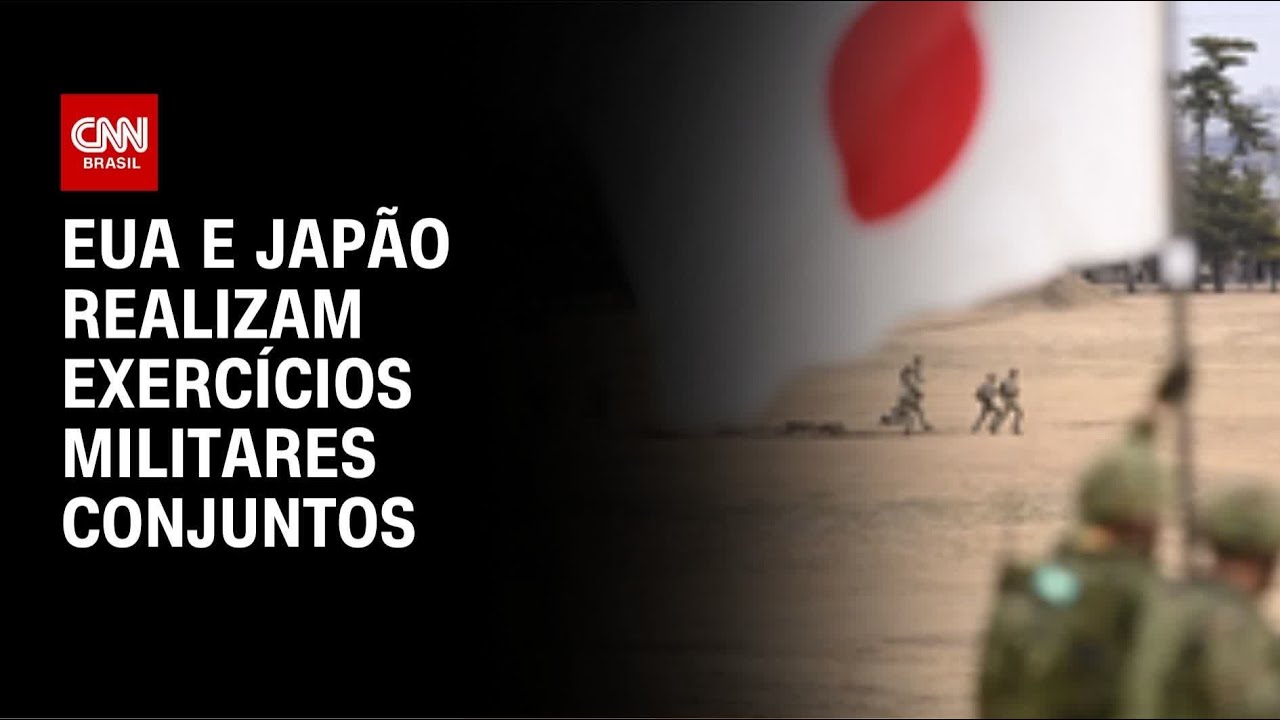 EUA e Japão realizam exercícios militares conjuntos envolvendo mísseis | CNN NOVO DIA