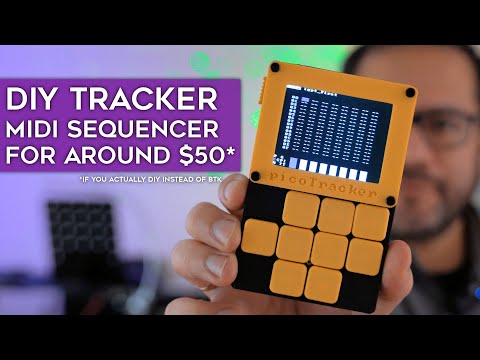 Load video: picoTracker is a new, lightweight 8 voice audio and midi tracker