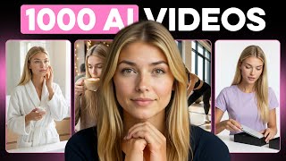 How I Generate 1,000 AI Videos of myself from ONE Single Image!