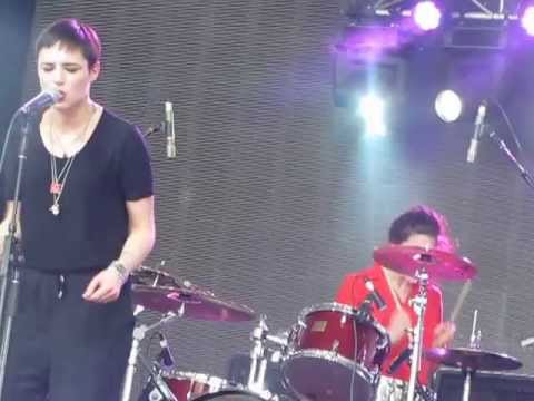 Savages "Flying To Berlin" Live Coachella Festival 2013