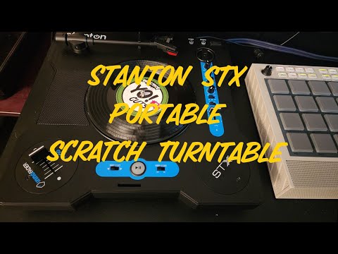 Stanton STX Portable Turntable (First Scratch in Years lol)