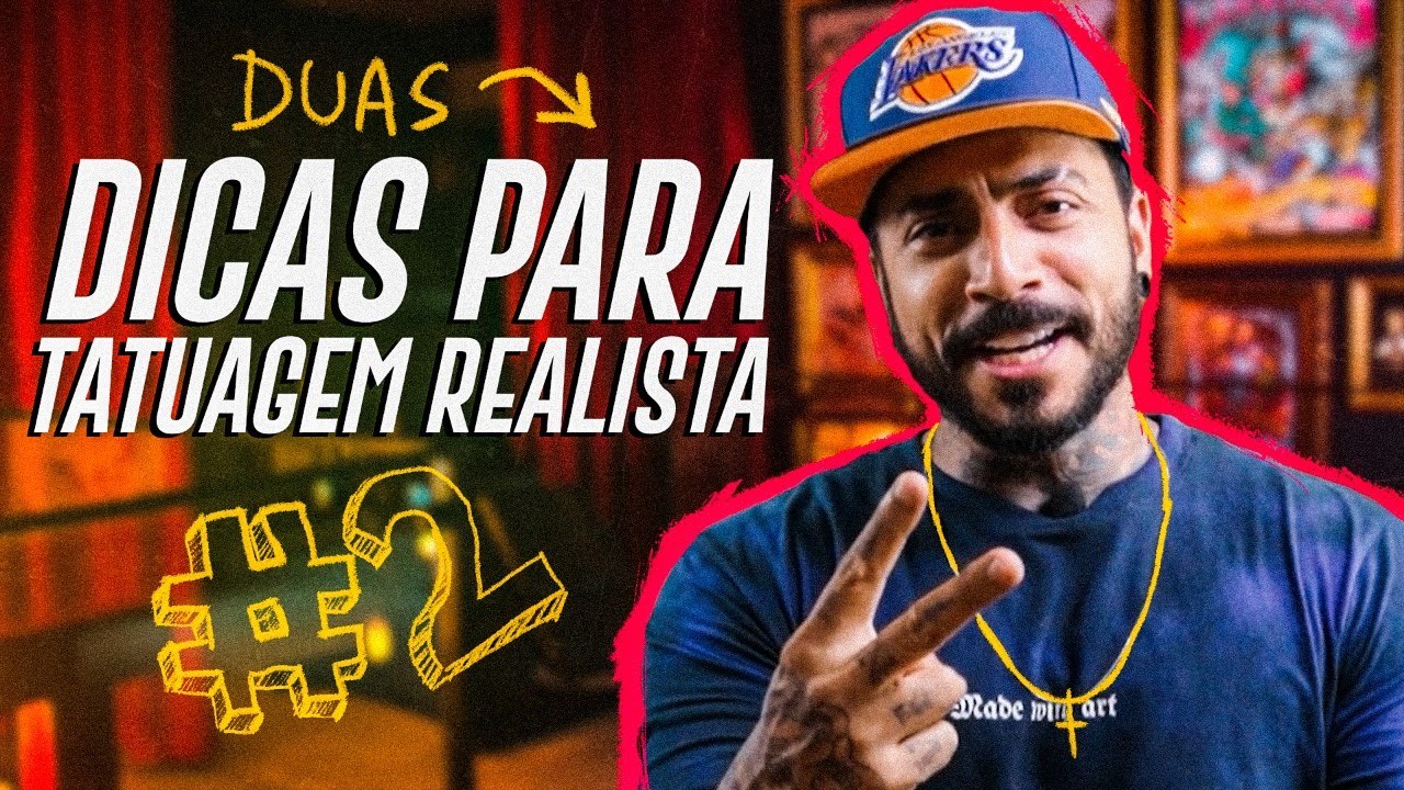 Duas dicas: Para uma tatuagem realista