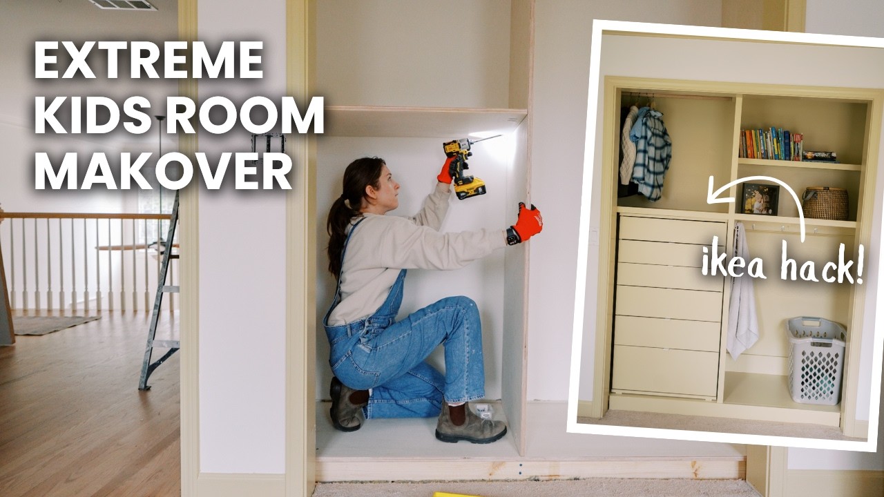 I Built a Custom Closet for My Son’s Room (Full Transformation) | Part 2