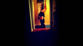 Yoga headstand with Banks Meditation song